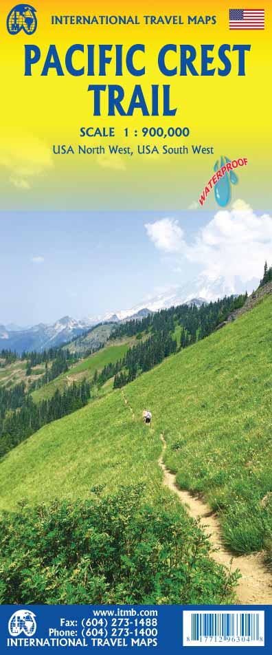 Pacific Crest Trail ITM Map 1e