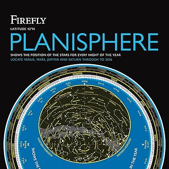 Firefly Planisphere: Latitude 42 Degrees North