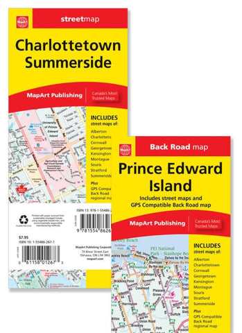 Prince Edward Island MapArt Map