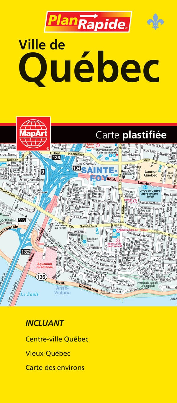 Quebec City Fast Track Map