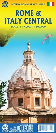 Rome & Italy Central ITM Map 3e
