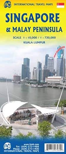 Singapore & Malay Peninsula ITM Map 2e