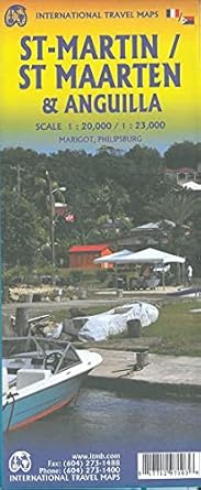 St. Martin & Anguilla ITM Travel Map 1e