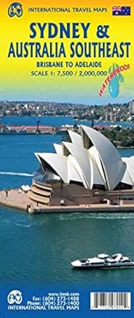 Sydney & Australia Southeast ITM Map 3e