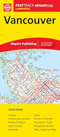 Vancouver Fast Track MapArt Map