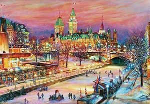Ottawa Winterlude Fest Puzzle 1000 pc