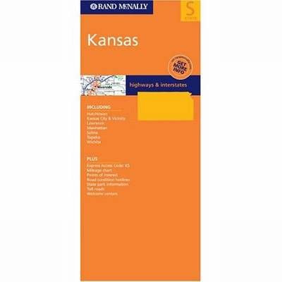 Kansas Rand McNally Map