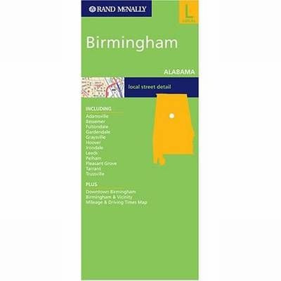 Birmingham Rand McNally Map