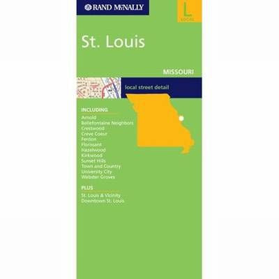 St. Louis Rand McNally Map