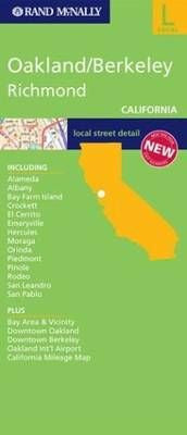 Oakland/ Berkley Rand McNally Map
