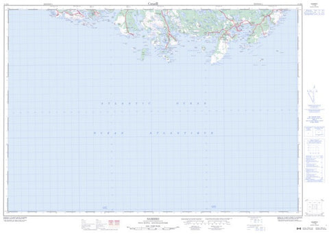 11D/05 Sambro Topographic Map Nova Scotia