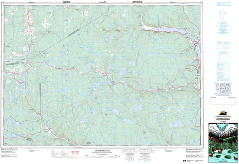11F/05 Guysborough Topographic Map Nova Scotia Tyvek