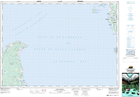 11F/13 Cape George Topographic Map Nova Scotia