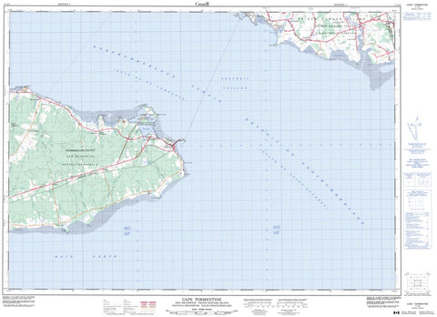 11L/04 Cape Tormentine Topographic Map Prince Edward Island