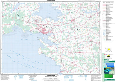 11L/05 Summerside Topographic Map Prince Edward Island