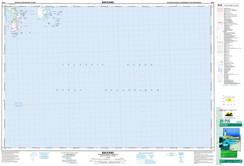 20P/06 Baccaro Topographic Map Nova Scotia