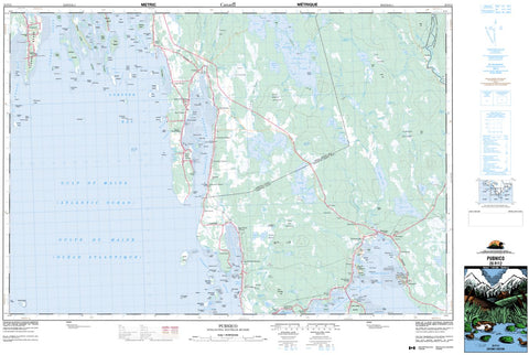 20P/12 Pubnico Topographic Map Nova Scotia