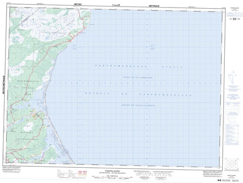 21I/15 Pointe-Sapin Topographic Maps New Brunswick