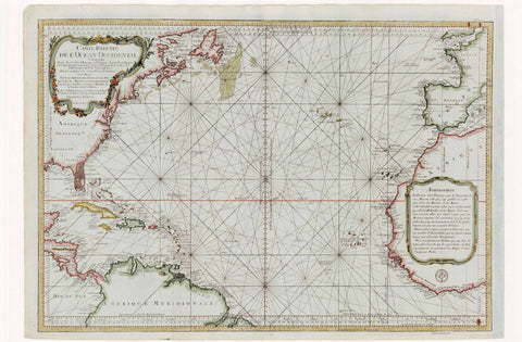 2476/1 Atlantic Ocean, 1766, Bellin
