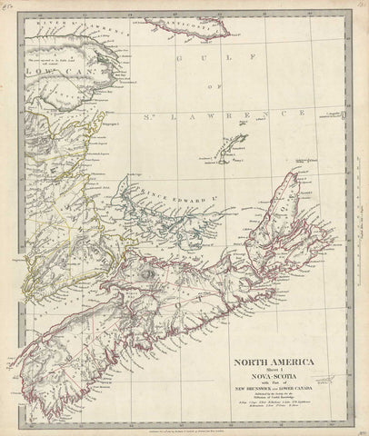 2971 North America Sheet 1, 1832, SDUK