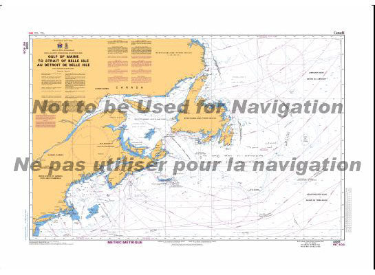 Nautical Chart 4001
