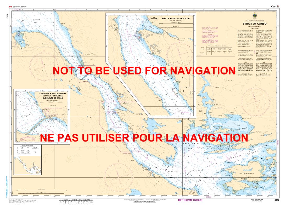 Nautical Chart 4302