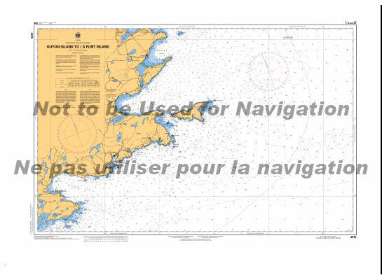 Nautical Chart 4375