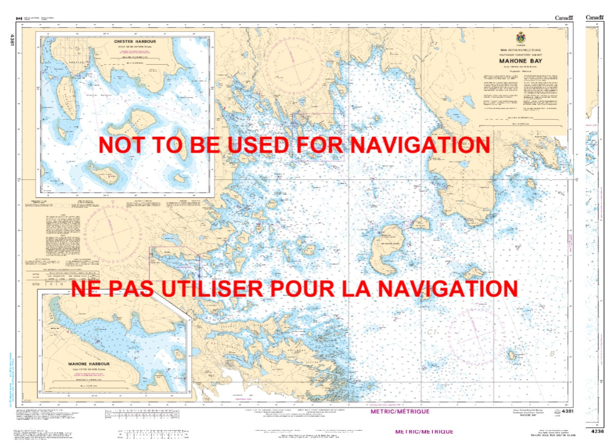 Nautical Chart 4381