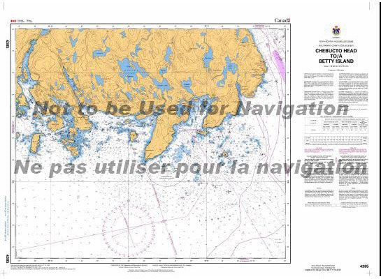 Nautical Chart 4385