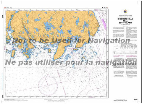 Nautical Chart 4385