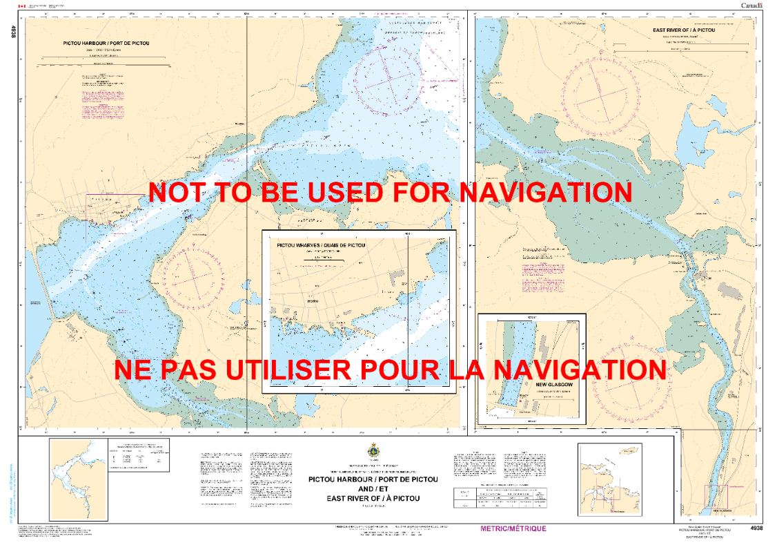 Nautical Chart 4938