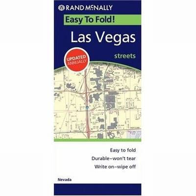 Las Vegas Rand McNally Easy Fold
