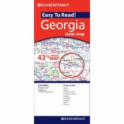 Georgia Rand McNally Map