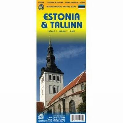 Estonia & Tallinn ITM Travel Map
