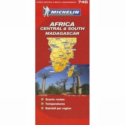 Africa Central & South Michelin Map 746