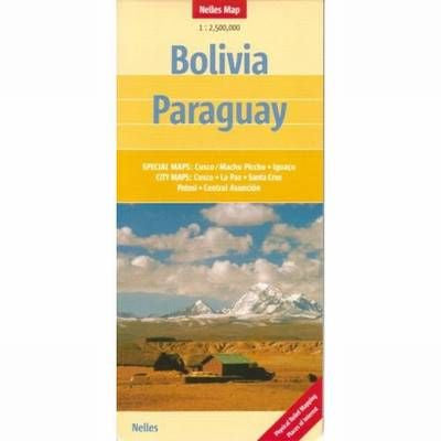 Bolivia / Paraguay Nelles Travel Map