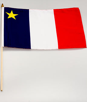 Acadia  Flag  12"x18"