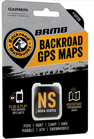 Nova Scotia Backroad GPS Maps