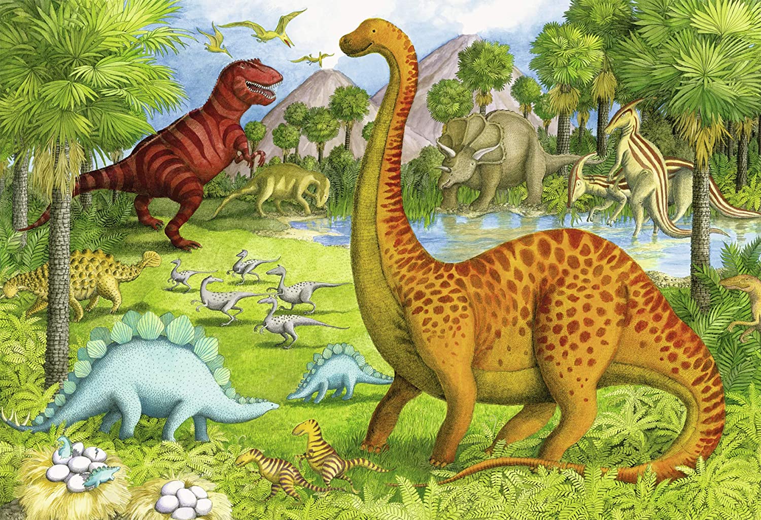 Dinosaur Pals Floor Puzzle 24 pc