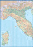 Italy Rail & Road ITM Travel Map 3e