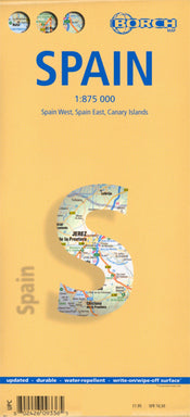 Spain Borch Travel Map
