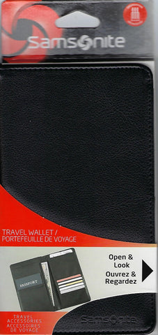 Travel Wallet Black