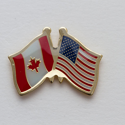 USA / Canada Friendship Lapel Pin