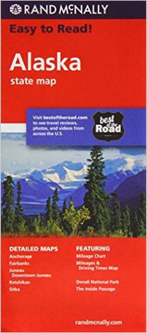 Alaska Rand McNally State Map