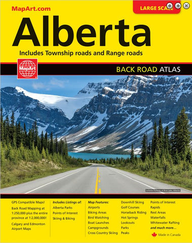 Alberta Back Road Atlas