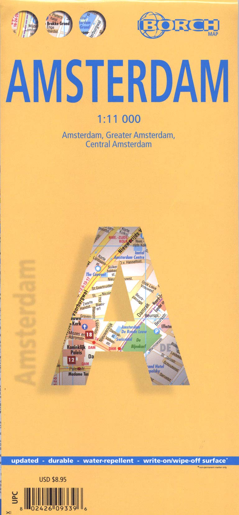 Amsterdam Borch City Map
