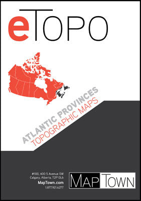 Electronic Topographic Maps:  Atlantic Provinces