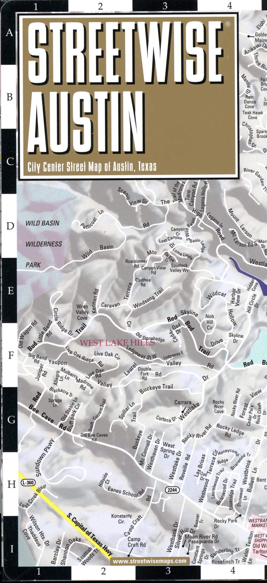 Austin Streetwise Map