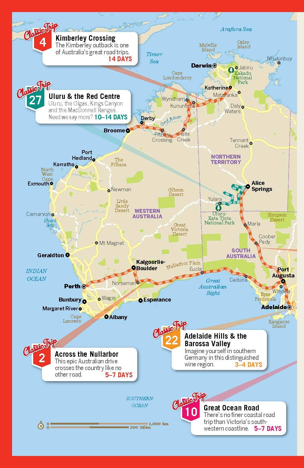 Australia's Best Trips Lonely Planet 2e