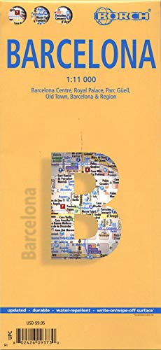 Barcelona Borch City Map 16e